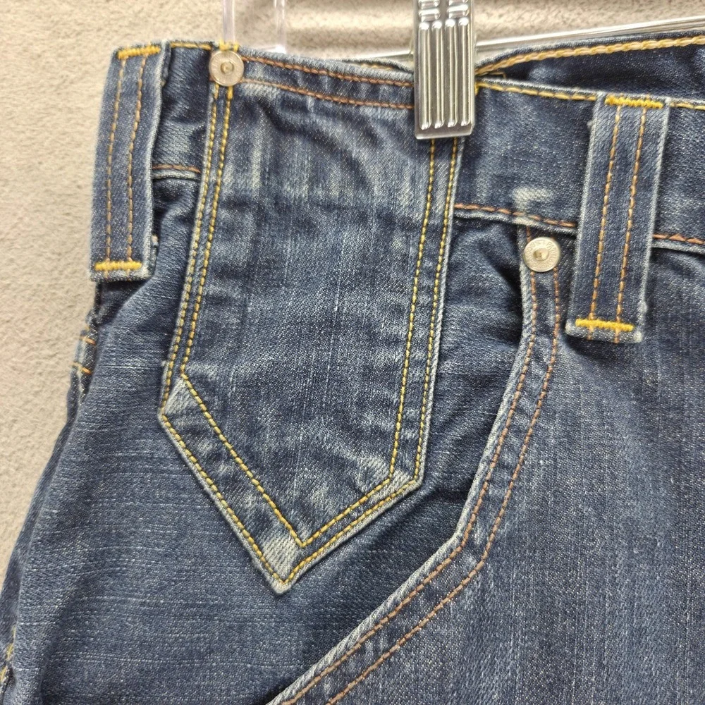 Vintage Levis Engineered Jeans Mens 31x32 503 Loose Buckle‎ Back Flap Pocket